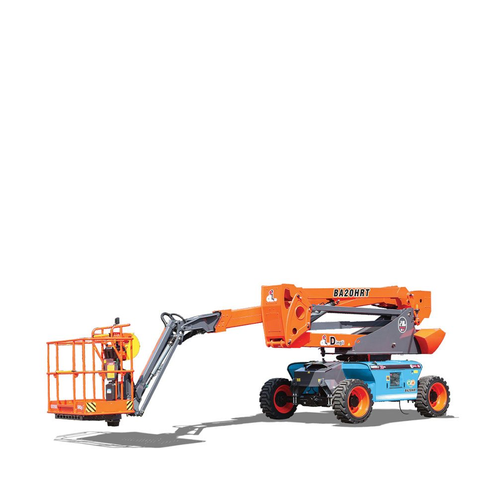 An elevated work platform boom lift for sale in New Zealand