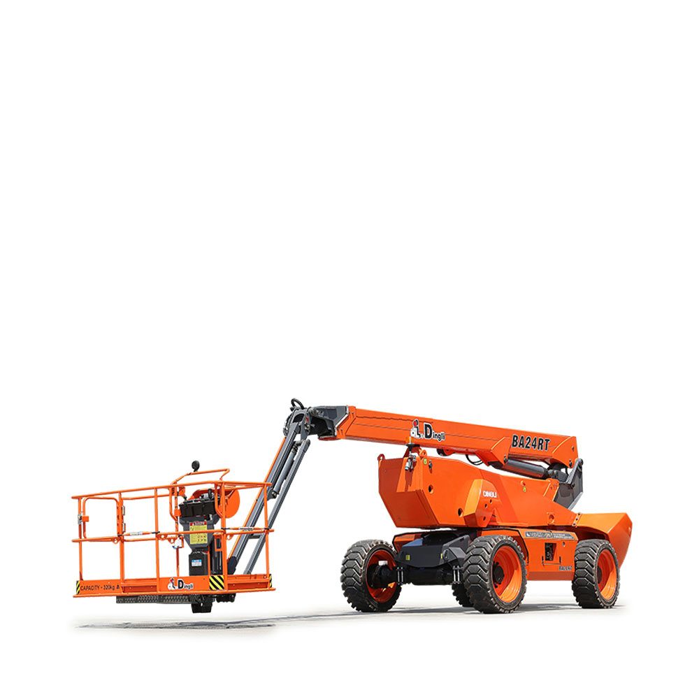 An elevated work platform boom lift for sale in New Zealand