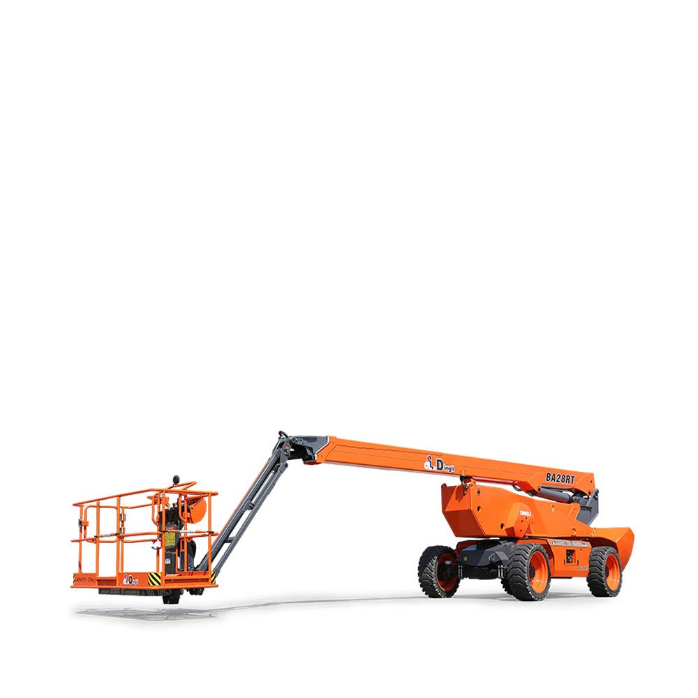 An elevated work platform boom lift for sale in New Zealand