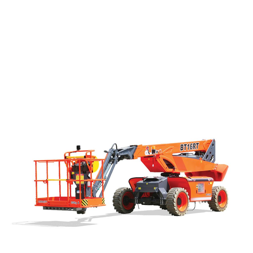 An elevated work platform boom lift for sale in New Zealand