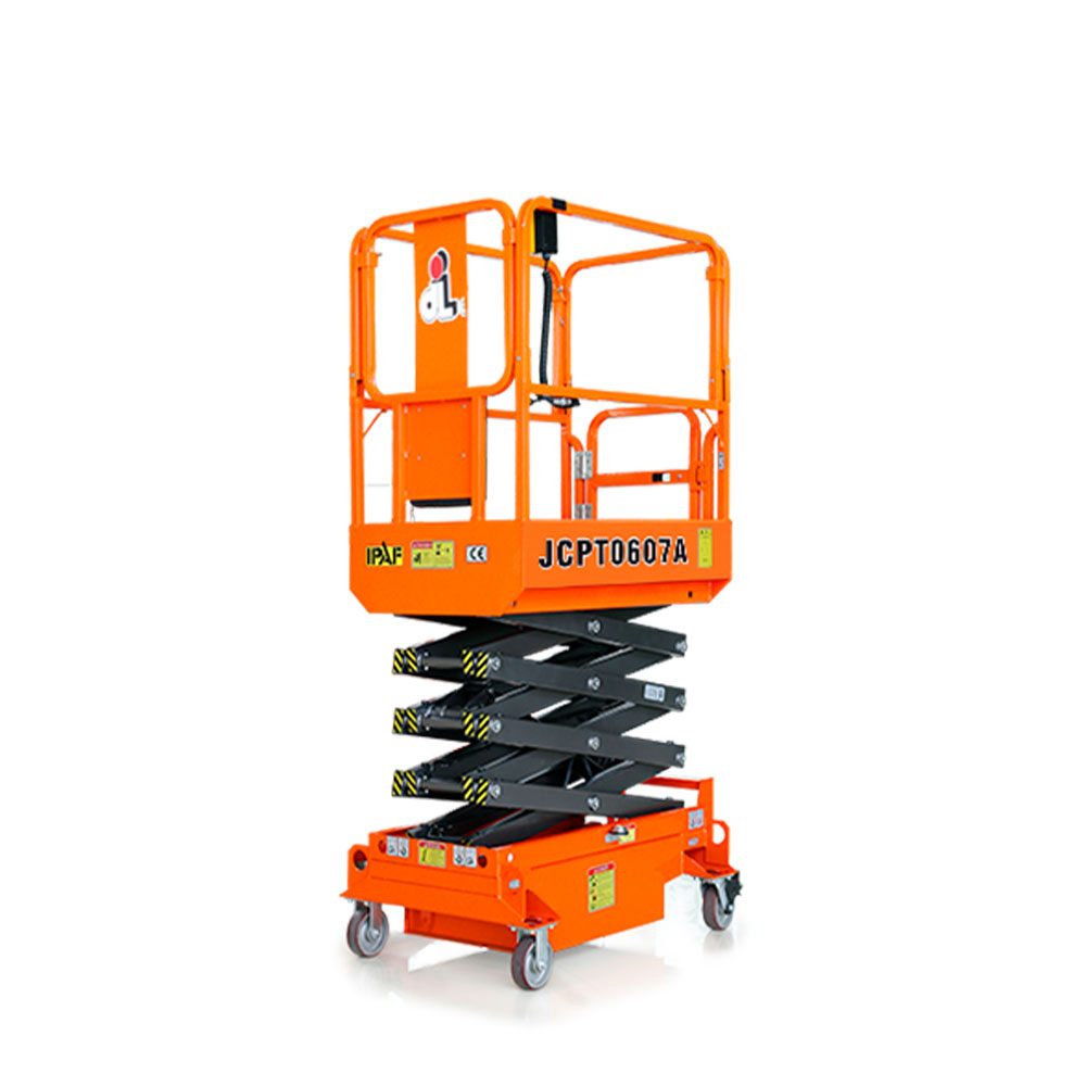 An elevated work platform scissor lift for sale in New Zealand