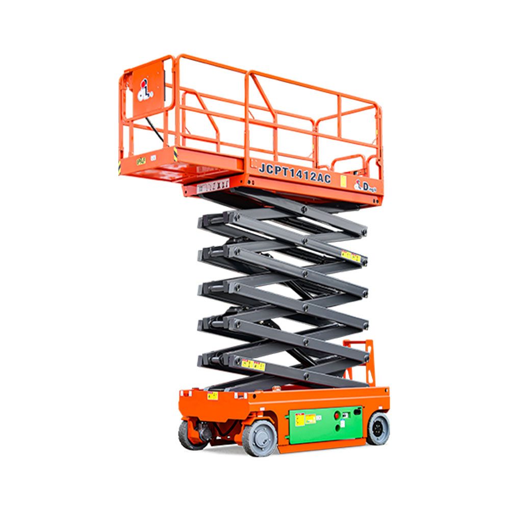 An Elevated Platform Services scissor lift for sale in New Zealand