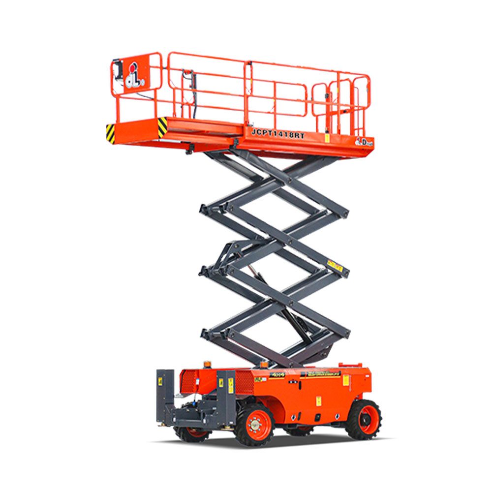 An Elevated Platform Services scissor lift for sale in New Zealand