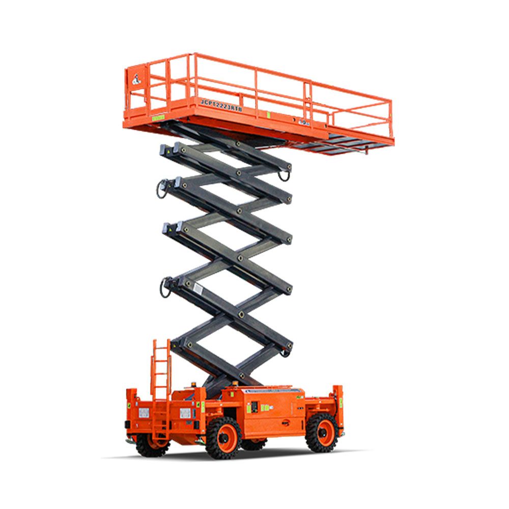 An Elevated Platform Services scissor lift for sale in New Zealand